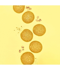 BombBar протеиновое низкокалорийное печенье Фисташка 40 г