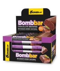 Батончик BOMBbar глазированный Шоколадный брауни 40 г