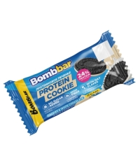 Печенье протеиновое BOMBBAR Cookie глазированное с белым шоколадом 25 г