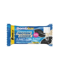 Печенье протеиновое BOMBBAR Cookie глазированное с белым шоколадом 25 г