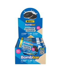 Печенье протеиновое BOMBBAR Cookie глазированное с белым шоколадом 25 г