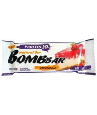 Батончик BOMBbar неглазированный Малиновый чизкейк 60 г