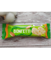 Батончик Bonfetti из ванильной нуги с арахисом 25 г