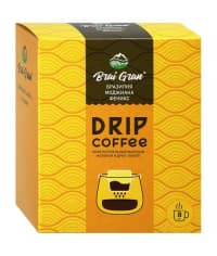 Кофе молотый Brai Gran в дрип пакетах Бразилия Моджиана Феникс 8 г × 8 шт.