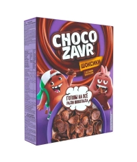 Готовый завтрак CHOCOZAVR Шоксики Шоколадные 195 г