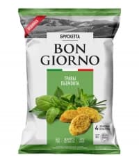 Брускетта BON GIORNO со вкусом Травы Пьемонта 70 г