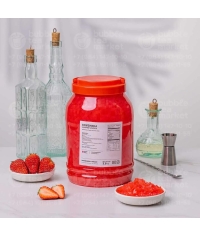 Кусочки кокоса в сиропе Bubble Tea Клубника 3800 г
