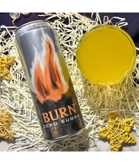 Энергетический напиток Burn Peach Zero Sugar 449 мл ж/б