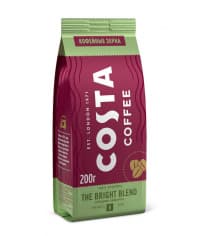 Кофе в зернах COSTA coffee The Bright blend 200 гр