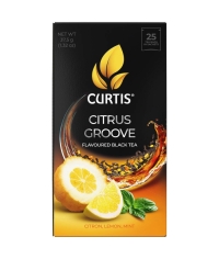 Чай черный Curtis Citrus Groove 25 саше × 1.5 г