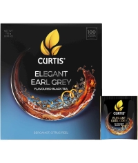 Чай черный Curtis Elegant Earl Grey 100 саше × 1.7 г Чай черный Curtis Elegant Earl Grey 100 саше × 1.7 г