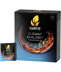Чай черный Curtis Elegant Earl Grey 100 саше × 1.7 г Чай черный Curtis Elegant Earl Grey 100 саше × 1.7 г