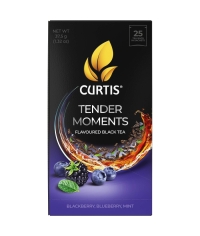 Чай черный Curtis Tender Moments 25 саше × 1.5 г