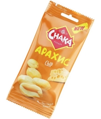 Арахис CHAKA жареный соленый со вкусом сыра 50 г Арахис CHAKA жареный соленый со вкусом сыра 50 г