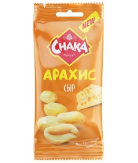 Арахис CHAKA жареный соленый со вкусом сыра 50 г Арахис CHAKA жареный соленый со вкусом сыра 50 г