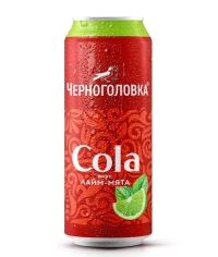 Черноголовка Кола со вкусом Лайм Мята 330 мл ж/б