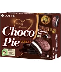 Lotte Choco Pie Cacao Шоколадный 28 г bigpack