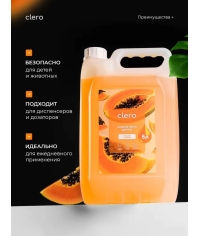 Мыло жидкое для рук Clero Сладкая Папайя 5 л