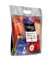 Coffesso набор кофе молотого All in One MIX 50 дрип-пакетов по 9 г (450 г)