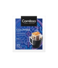 Кофе молотый Coffesso COLOMBIA TINTO 5 дрип пакетов по 10 г (50 г)