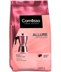 Кофе в зернах Coffesso ALLURE 1000 г Кофе в зернах Coffesso ALLURE 1000 г