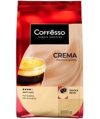 Кофе в зернах Coffesso Crema 1000 г