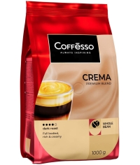 Кофе в зернах Coffesso Crema 1000 г Кофе в зернах Coffesso Crema 1000 г