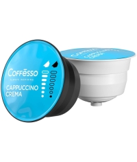 Coffesso кофе-капсулы Dolce Gusto CAPPUCCINO CREMA 8+8 капсул