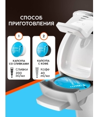 Coffesso кофе-капсулы Dolce Gusto CAPPUCCINO CREMA 8+8 капсул