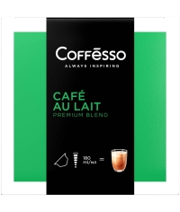 Coffesso кофе-капсулы Dolce Gusto CAFE AU LAIT Кофе с молоком растворимый 10 г