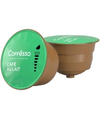 Coffesso кофе-капсулы Dolce Gusto CAFE AU LAIT Кофе с молоком растворимый 10 г