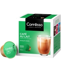 Coffesso кофе-капсулы Dolce Gusto CAFE AU LAIT Кофе с молоком растворимый 10 г