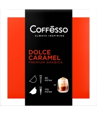 Coffesso кофе-капсулы Dolce Gusto DOLCE CARAMEL 8+8 капсул
