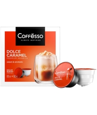 Coffesso кофе-капсулы Dolce Gusto DOLCE CARAMEL 8+8 капсул