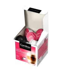 Coffesso кофе-капсулы Dolce Gusto LATTE MACCHIATO 8+8 капсул