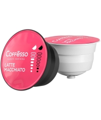 Coffesso кофе-капсулы Dolce Gusto LATTE MACCHIATO 8+8 капсул