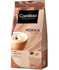 Кофе в зернах Coffesso MOKKA 100% робуста 250 г Кофе в зернах Coffesso MOKKA 100% робуста 250 г
