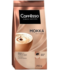Кофе в зернах Coffesso MOKKA 100% робуста 250 г Кофе в зернах Coffesso MOKKA 100% робуста 250 г
