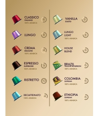 Кофе-капсулы Nespresso Coffesso Crema Delicato 5 г по 10 шт.