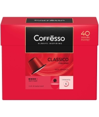Кофе-капсулы Nespresso Coffesso Classico Italiano 5 г по 40 шт.