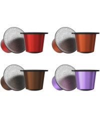 Кофе-капсулы Nespresso Coffesso АССОРТИ 4 вкуса по 5 г коробкой 80 шт.