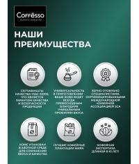 Кофе в зернах Coffesso VELUTTO 1000 г Кофе в зернах Coffesso VELUTTO 1000 г