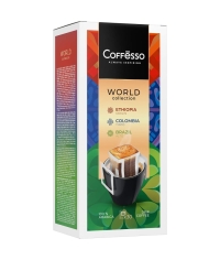 Кофе молотый Coffesso ассорти дрип пакетов 30 ×10 г Кофе молотый Coffesso ассорти дрип пакетов 30 ×10 г