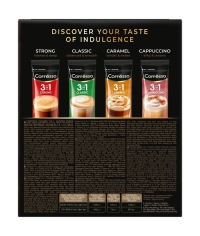 Кофе растворимый Coffesso 3 в 1 Caramel стики 14 г × 20 шт.
