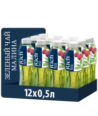 Rich Tea зеленый чай МАЛИНА 500 мл ПЭТ
