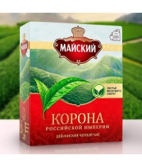 Чай черный Майский Корона Российской империи 100 пак. × 2 г