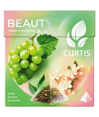 Чай зеленый Curtis BEAUTY tea 15 пирам. × 1,7 г