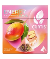 Чай черный Curtis ENERGY tea 15 пирам. × 1,7 г