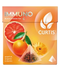 Чай черный Curtis IMMUNO tea 15 пирам. × 1,7 г