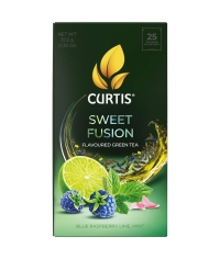 Чай зеленый Curtis Sweet Fusion 25 саше × 1.5 г